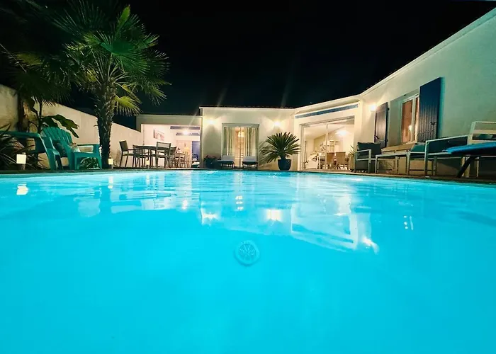 别墅 Beautiful With Amazing Private Pool Le Château-dʼOléron